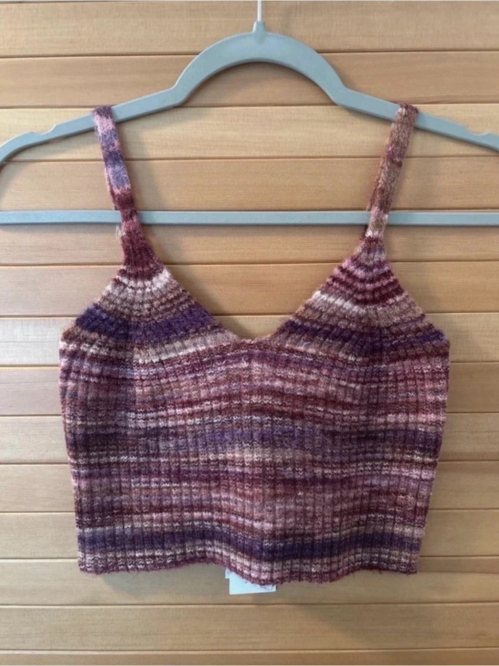 NWT L*Space Demi Top Sunset Space Dye Cropped Tank M